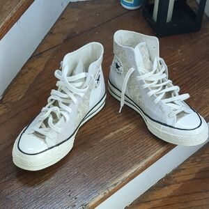 Converse Women's High-Top Sneakers - Cream